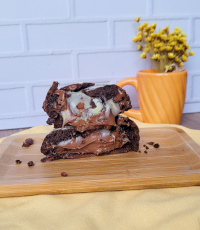 Cookie Ninho com Nutella